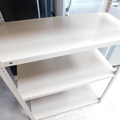【JM653】 スチール棚 オープン棚 5段 幅87.5cm 高さ180cmの画像