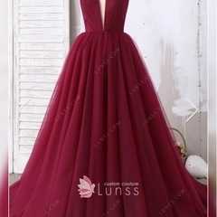 ロングドレスの画像