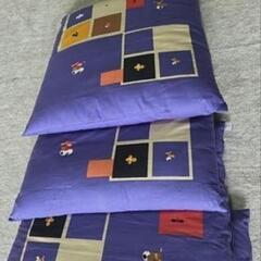座布団　5枚セット　カバー付き　の画像