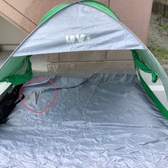 ポップアップテント かんたんサンシェード ピクニック デイキャンプの画像