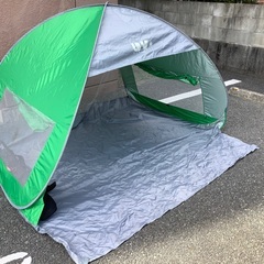 ポップアップテント かんたんサンシェード ピクニック デイキャンプの画像