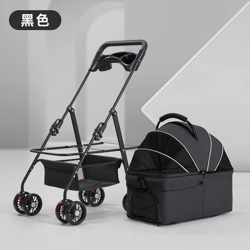 ペットカート　黒