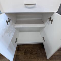 値下げしました‼️配達可【食器棚】【ニトリ】クリーニング済み【管理番号10707】清の画像