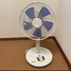 山善　扇風機　リモコン付き　