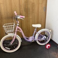 中古車　幼児用　メゾピアノ　18インチ　美品の画像