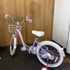 中古車　幼児用　メゾピアノ　18インチ　美品の画像