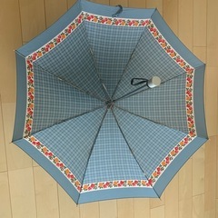 レトロ　折り畳み傘　雨傘　差し上げますの画像
