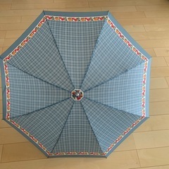 レトロ　折り畳み傘　雨傘　差し上げますの画像