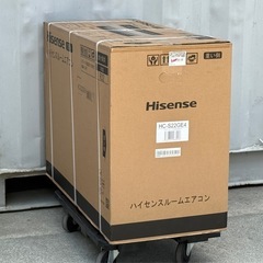 A542◇未使用◇ハイセンス エアコン◇主に6畳◇2024年製◇内部クリーン◇HA-S22GE4-Wの画像