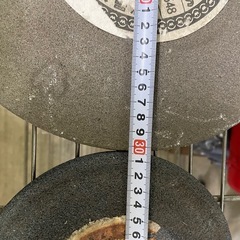 グラインダー砥石　２つの画像