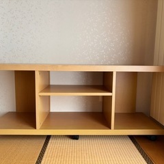 ニトリテレビ台木製キャスター付き (きょん) 釧路の収納家具