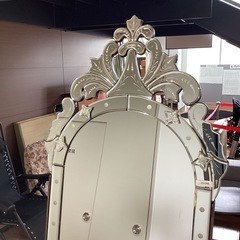ベネチアンミラー（スタンドフレーム）【町田市再生家具】251048の画像