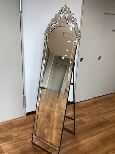 ベネチアンミラー（スタンドフレーム）【町田市再生家具】251048