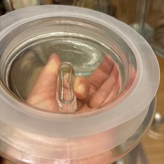 ガラス瓶 キャニスター ガラスジャーの画像