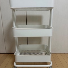 IKEA ワゴン ホワイト