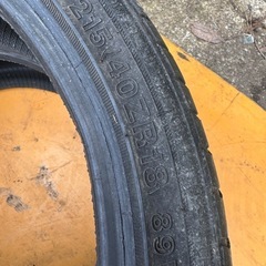 215 40 R18 WINRUN  2本セット2019年製造の画像