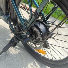 【美品】e-bike 電動アシスト自転車 折りたたみの画像