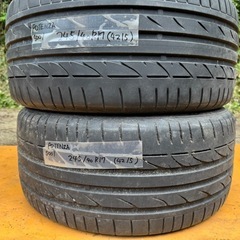 室内保管品 245 40 R17 POTENZA 2015年42週 製造の画像