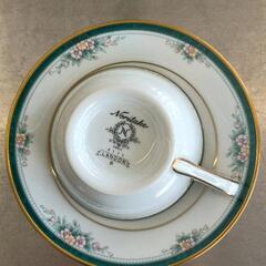 0707-071 Noritake　ヴィラヘブン　ティーカップ＆ソーサーの画像