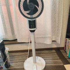 （美品）サーキュレーター·扇風機（リモコン付き）の画像