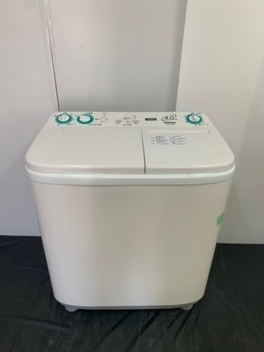 ②AQUA 二層式洗濯機 AQW-N40 2019年製