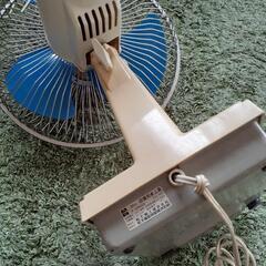 昭和レトロ扇風機の画像