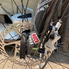 本格的マウンテンバイクの画像