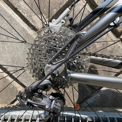本格的マウンテンバイクの画像