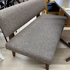 【リユースのサカイ野々市店】 ダイニングセット 昇降テーブル/ベンチx2 W(幅)120×D(奥行き)80×H(高さ)70cm ※クリーニング済みの画像
