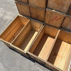 石狩市コストコ近く！りんご箱　木箱　１個300円！何個でも！の画像