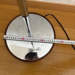 ニトリ製 照明器具（E17口金・LED電球付き）の画像