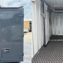 No.929 保冷バン 2t 車 
 アルミ 箱 バイク 倉庫 トラック コンテナ 米 保管庫 物置 DIYの画像