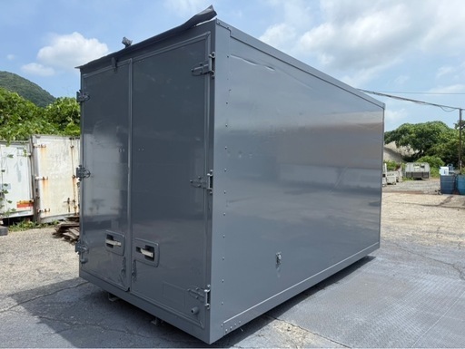 No.885 保冷バン 2t 車 アルミ 箱 バイク 倉庫 トラック コンテナ 米