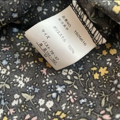 小花柄ワンピース Mの画像
