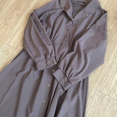 ロングワンピース L の画像
