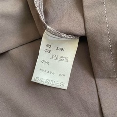 ロングワンピース L の画像