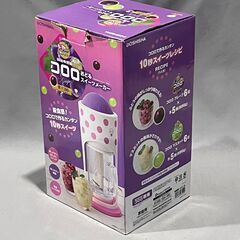 ドウシシャ かき氷器 電動 コロロ おどるスイーツメーカー UHA味覚糖 2022年製の画像