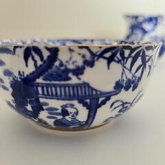 【ROYAL CROWN DERBY】ミカドシリーズ  シュガーポット&ミルクピッチャーの画像