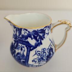 【ROYAL CROWN DERBY】ミカドシリーズ  シュガーポット&ミルクピッチャーの画像