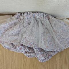 apres les cours 70〜80cm チュール付花柄ブルマ

の画像