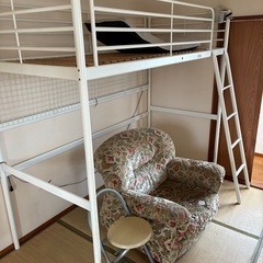 【受け渡し先決定
しました】IKEAロフトベッド