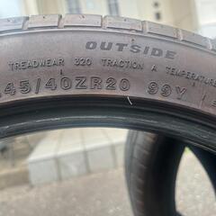 ★ 245/40ZR20 99Y　MINERVA　RADIAL F205　2本セット　サマータイヤ　2020年12月製造　ミネルバ　　中古美品　 の画像