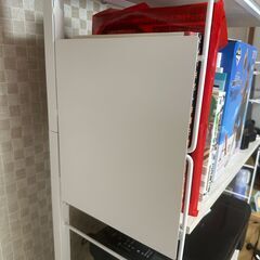 突っ張り壁面収納Nポルダ(幅60cm ホワイトウォッシュ)の画像