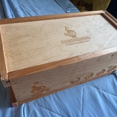 【希少】城とドラゴン 限定木製BOX インテリア雑貨の画像