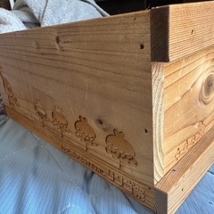 【希少】城とドラゴン 限定木製BOX インテリア雑貨の画像