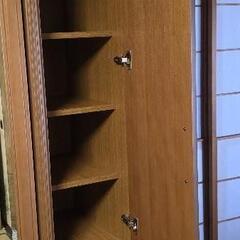 洋服ダンス　ハイチェスト　天然木の画像