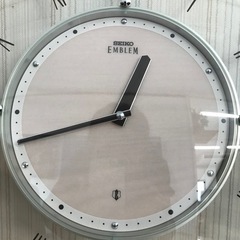 掛け時計  SEIKO  EMBLEM  HS529Aの画像