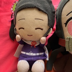 ドーモくん　鬼滅の刃　スティッチ　ぬいぐるみセットの画像