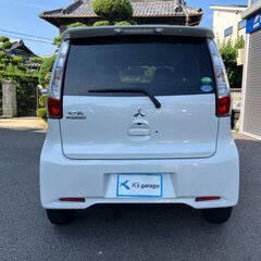 【車検2年付】三菱ekカスタム　ターボ　Bluetooth　バックカメラの画像
