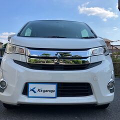 【車検2年付】三菱ekカスタム　ターボ　Bluetooth　バックカメラの画像